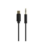 Gembird CCA-CM3.5M-1.5M Cablu USB tip C la stereo de 3,5 mm AUX 1,5 m Negru, 252810, convertor special