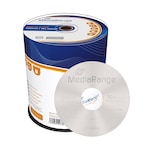 Set 100 discuri MediaRange, DVD+R, 4.7 GB, Argintiu