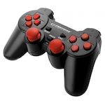 Controler Gamepad, Esperanza, PS2, PS3, PC, USB, Negru/Rosu