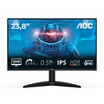 Monitor Gaming AOC Q24B36X, 24″, QHD (2560×1440), IPS, 144Hz, 0.5ms MPRT, Adaptive Sync, HDR10, HDMI, DisplayPort, Negru