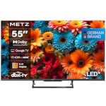 Televizor METZ QLED 55MQF7500Z, 139 cm, Smart Google TV, 4K Ultra HD, Clasa F (Model 2025)