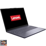 Laptop Lenovo IdeaPad Slim 3 15ARP10 cu procesor AMD Ryzen™ 7 7735HS pana la 4.75GHz, 15.3" WUXGA, IPS, 16GB DDR5 RAM, 512GB SSD, AMD Radeon™ 680M Graphics, No OS, Luna Grey