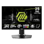 Monitor Gaming Rapid IPS LED MSI MAG 24.5″ 255PXF, Full HD 1920 x 1080, HDMI, DisplayPort, Boxe, Pivot, 300 Hz, 0.5 ms Negru