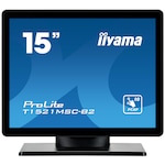 Monitor LED Iiyama ProLite T1521MSC-B2, 15″, XGA, Negru