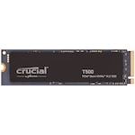 SSD, Crucial, T500, 2TB, PCIe, Gen4 NVMe M.2 SSD, Negru