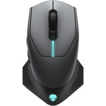 Mouse gaming wireless Alienware 610M, Moon Grey
