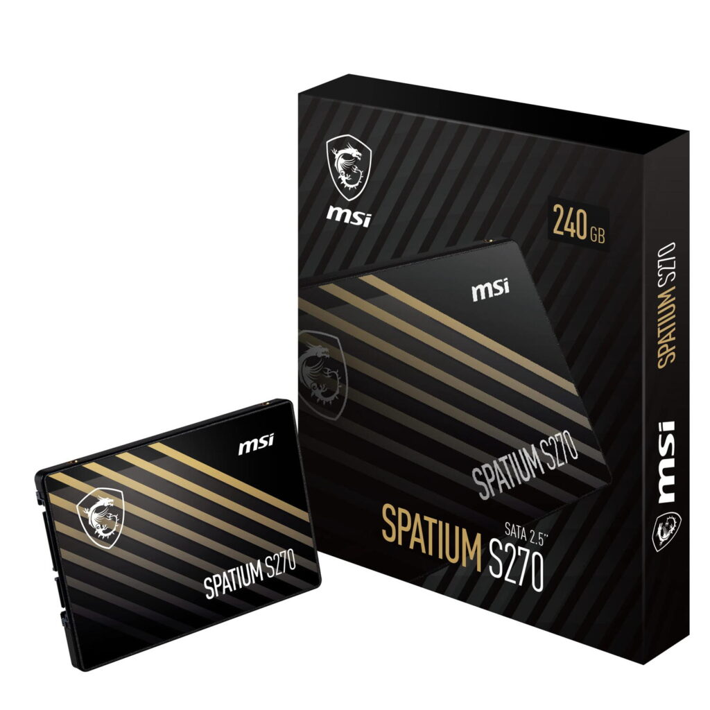 SSD MSI SPATIUM S270 240GB 2.5″ SATA3 S78-440N070-P83