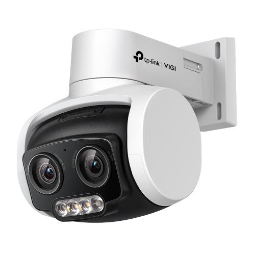 Camera de supraveghere TP-Link VIGI C540V, 4MP, 2560×1440, Pan/Tilt, full-color night vision, smart detection, microfon integrat, suport ONVIF, IP67, control de la distanta
