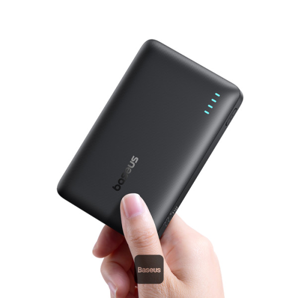 POWER BANK Baseus EnerFill FP21, 10000mAh, 22.5W, 2 x USB Type-C, 1 x USB, include cablu USB Type-C la USB Type-C, negru, „P1008210D123-00” (timbru verde 0.98 lei) – 6932172690304