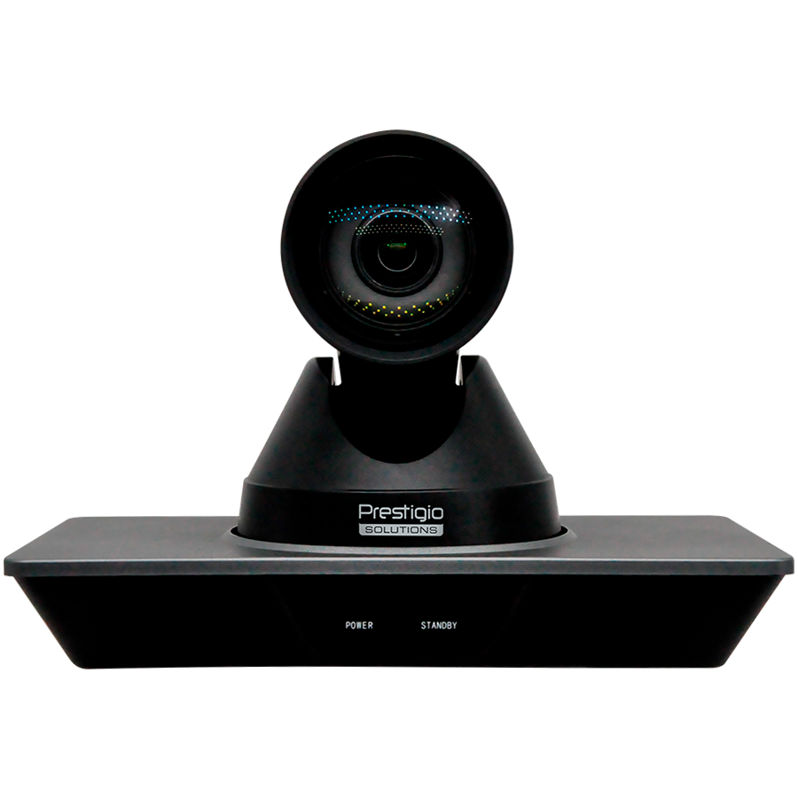 Prestigio Solutions Video Conferencing 4K PTZ Camera: 4K, 8.5MP, No mic, Connection via HDMI 2.0, USB 3.0 or RJ45