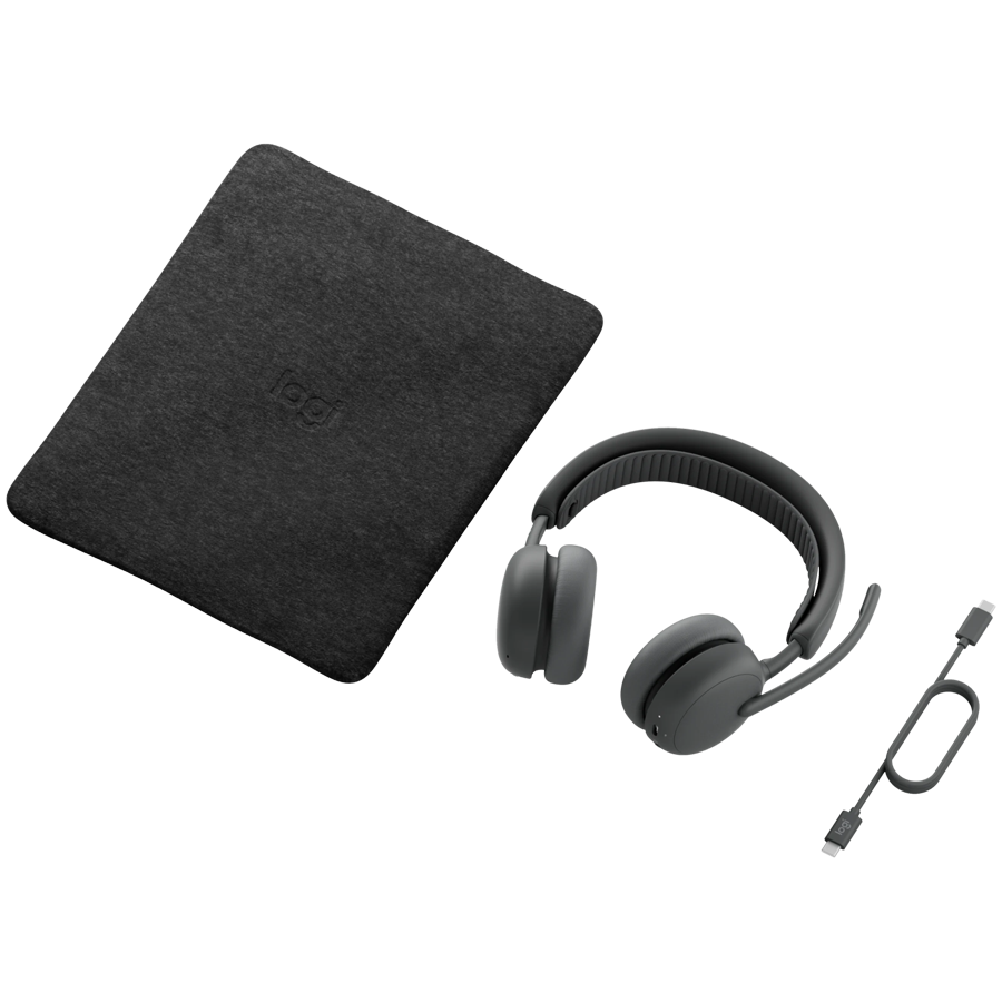 Casti wireless Logitech Zone Wireless 2 ES Grafit - imagine 3