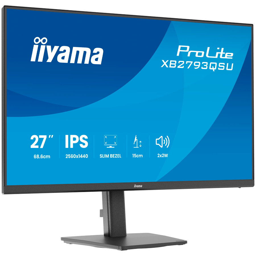 Monitor iiyama ProLite XB2793QSU-B1 27 QHD IPS - imagine 3