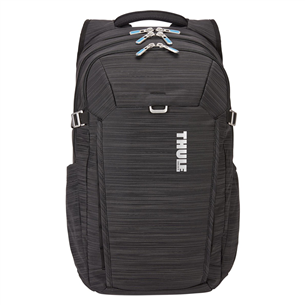 RUCSAC THULE, pt. notebook de max. 15.6 inch, 28 l, 3 compartimente, buzunar frontal x 2 | buzunar lateral x 2, waterproof, nylon, negru, „CONBP216 BLACK” / 3205354