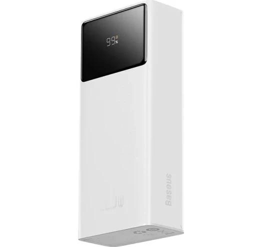 POWER BANK Baseus EnerFill FP41, 30000mAh, 22.5W, display, 1 x USB, 1 x USB Type-C, cablu inclus USB la USB Type-C 0.3m, alb, „E0027K01” (timbru verde 0.98 lei) – 6932172691196