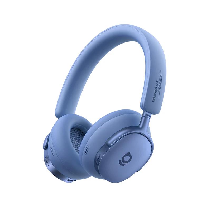 CASTI Baseus Inspire XH1, Wireless Noise Cancelling Headphones OS, pt smartphone, over-ear, sunet Hi-Res, microfon pe casca, conectare prin Bluetooth 5.0, sound by Bose, albastru "A0203601" (timbru verde 0.18 lei) - 6953156212862 - imagine 3