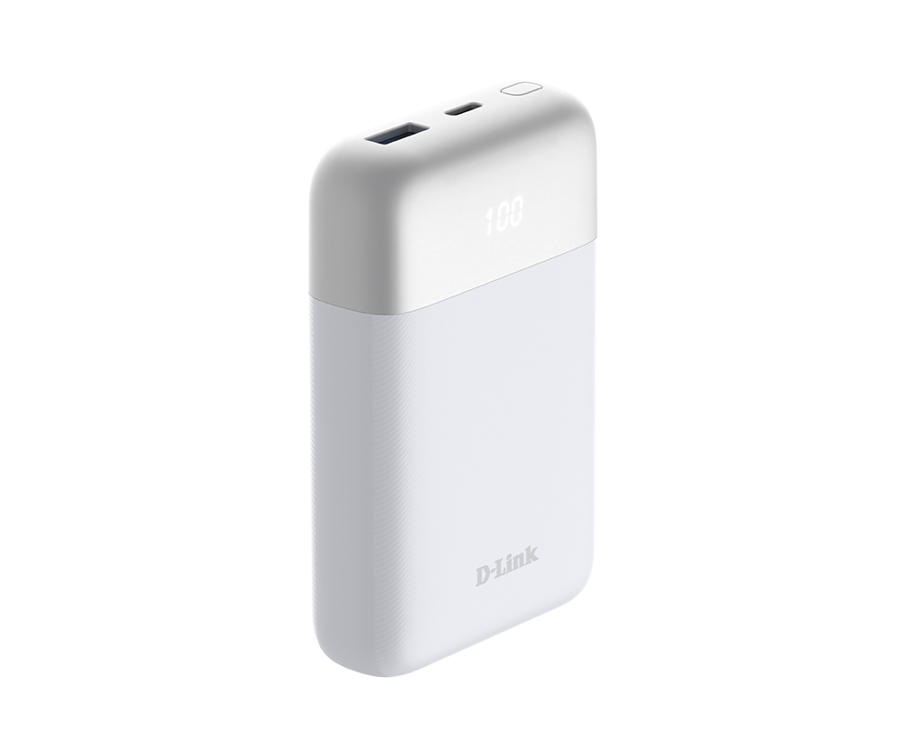 Power bank D-Link DPP-101 10000 mAh 18W alb - imagine 2