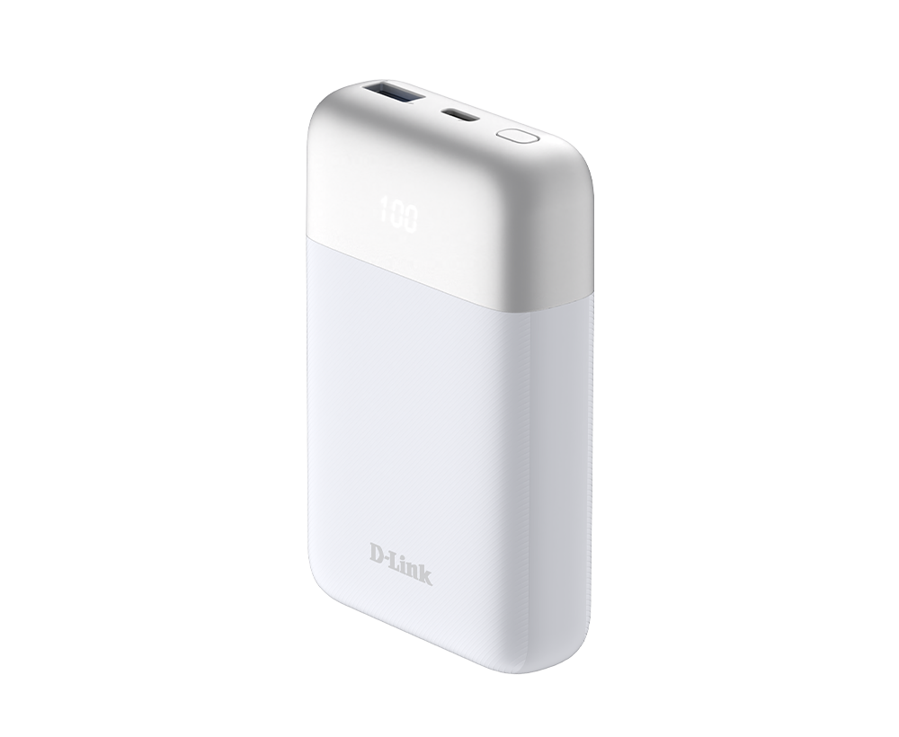 Power bank D-Link DPP-101 10000 mAh 18W alb - imagine 3