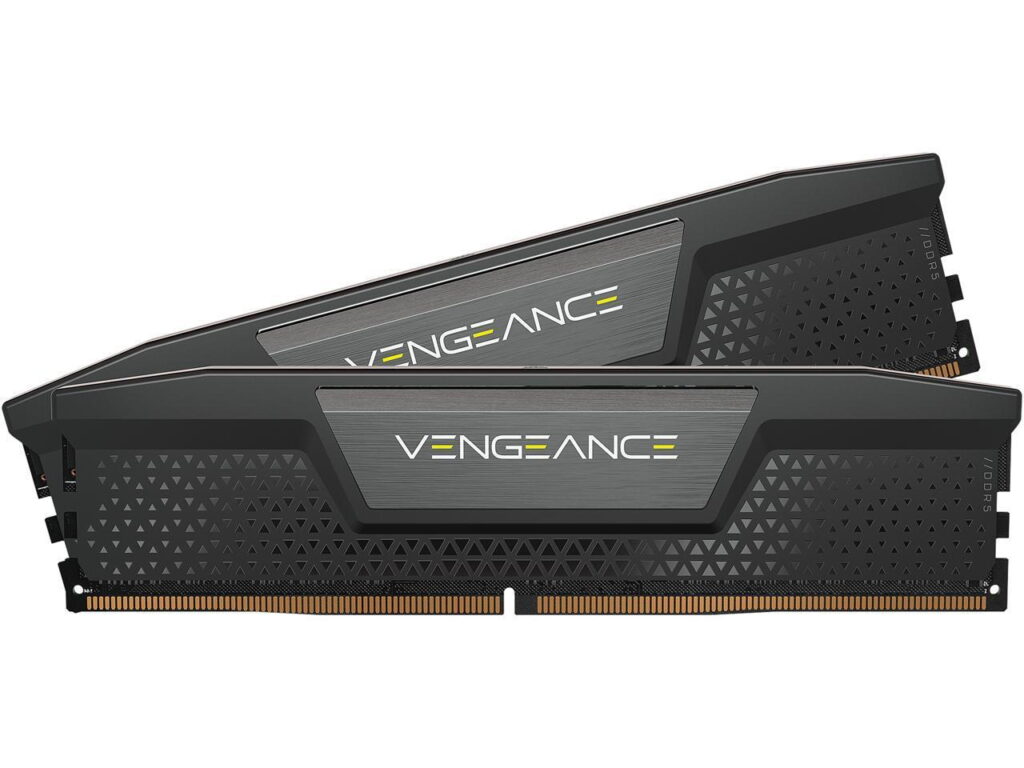 Corsair Vengeance, 32GB (2 x 16GB), DDR5, 6400MHz, C32, 1.4V, AMD/Intel, Negru „CMK32GX5M2B6400Z32”