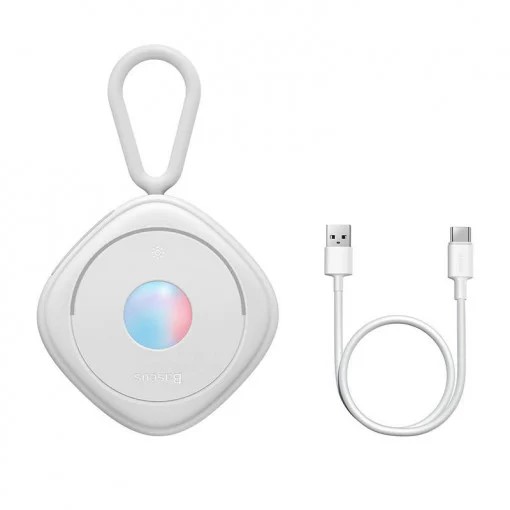 DETECTOR DE CAMERA Baseus Heyo, include cablu alimentare USB la USB Type-C 0.3M, alb „FMHY000002” (timbru verde 0.08 lei) – 6932172613709