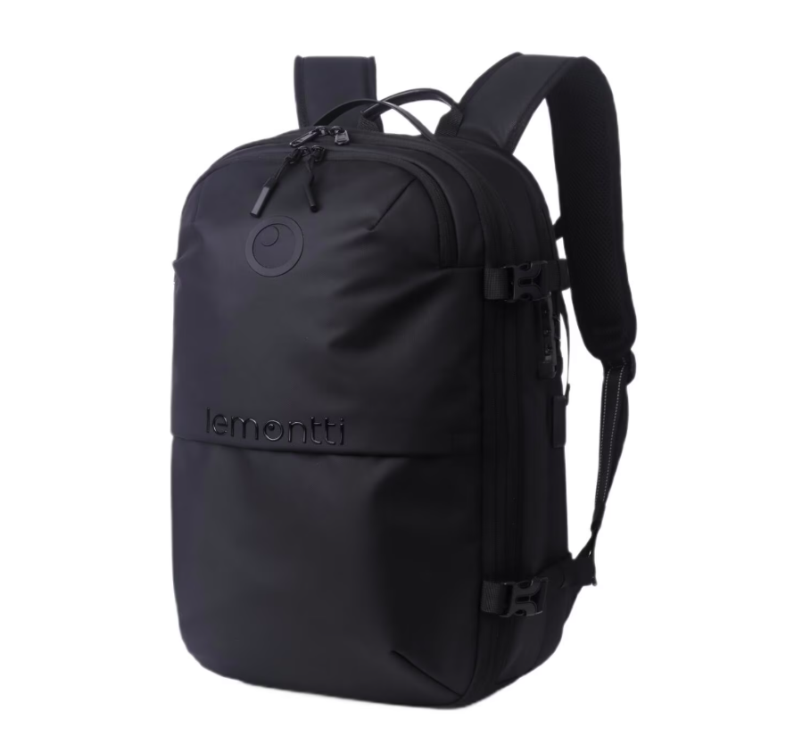 Rucsac Lemontti Smart Premium vacuum 30-60L negru - imagine 3