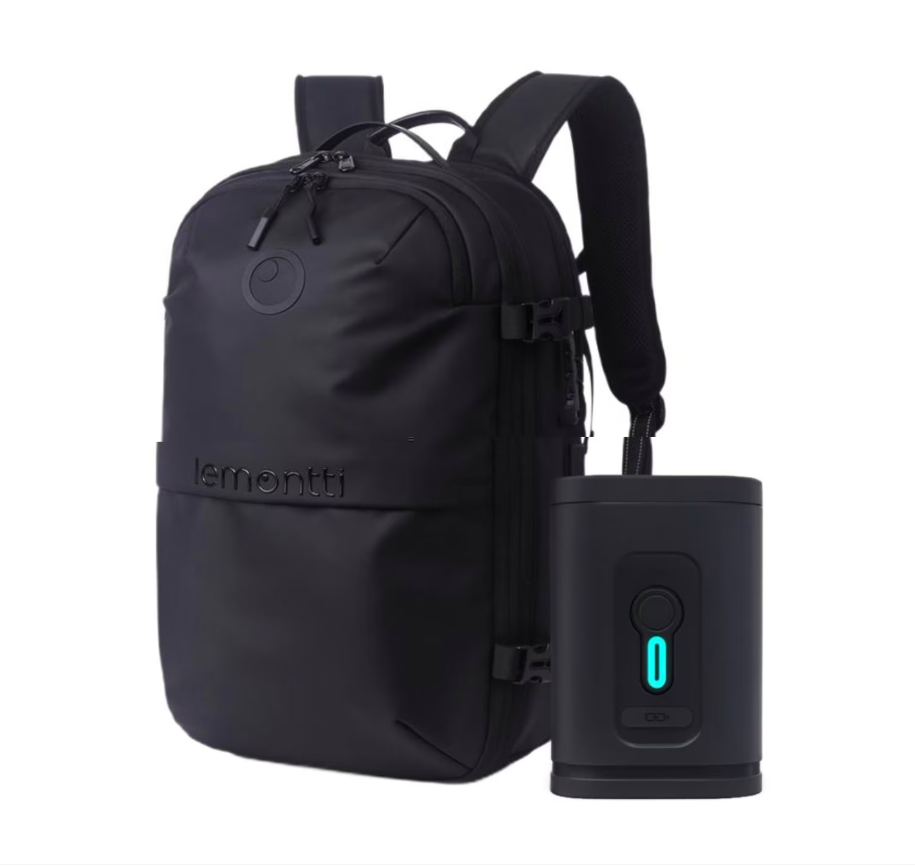 Rucsac Lemontti Smart Premium vacuum 30-60L negru