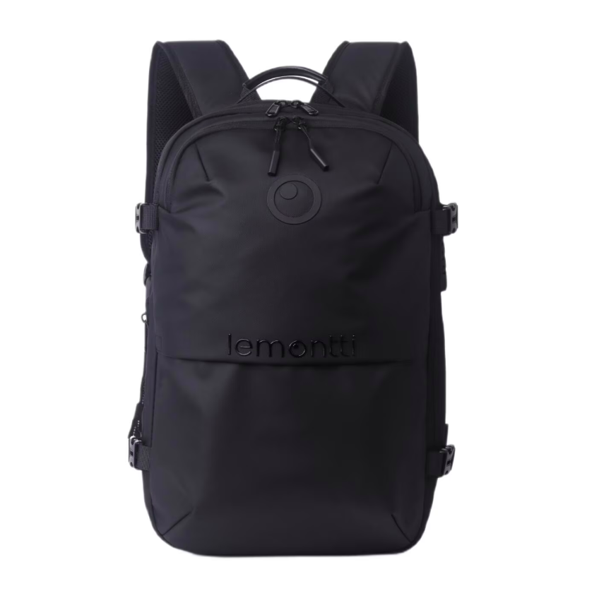 Rucsac Lemontti Smart Premium vacuum 30-60L negru - imagine 2