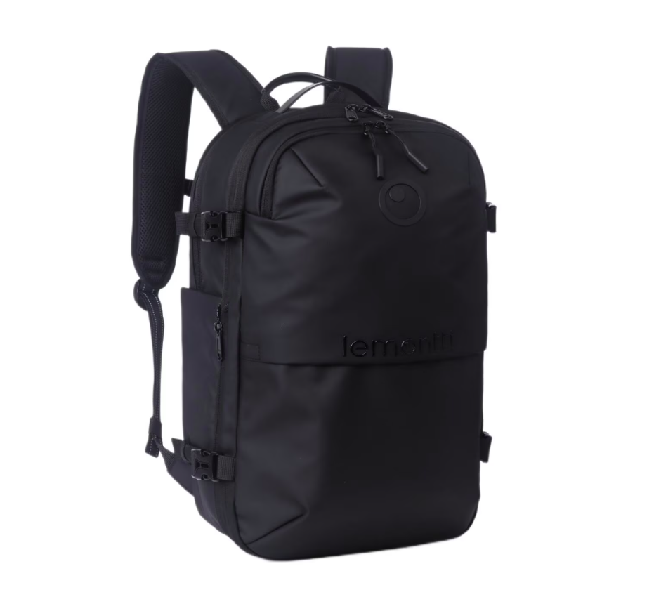 Rucsac Lemontti Smart Premium vacuum 30-60L negru - imagine 4