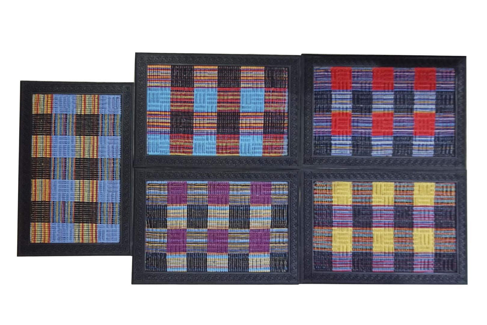 COVORAS INTRARE TEXTIL MULTICOL 40X60 CM - imagine 2