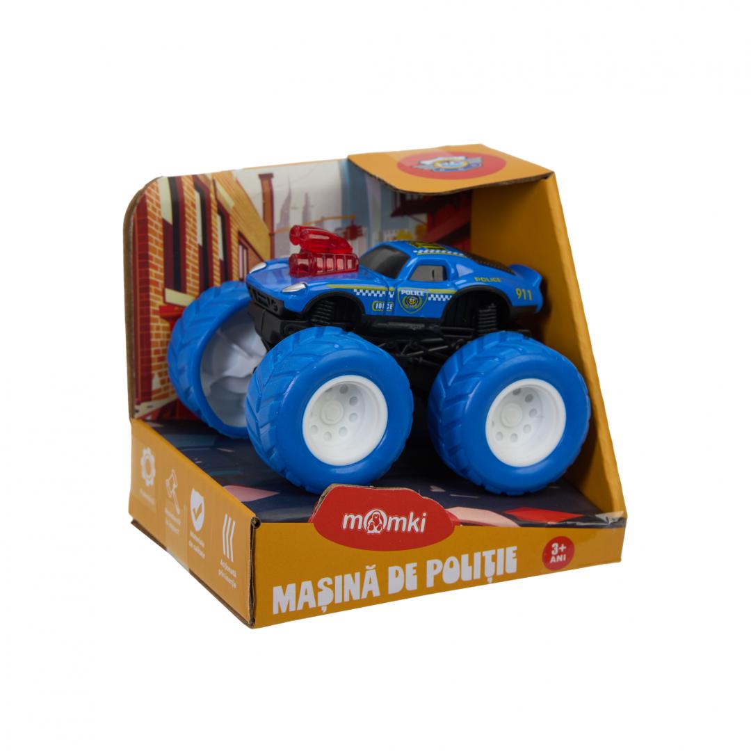 MASINA DE POLITIE MOMKI, ALBASTRA - imagine 3