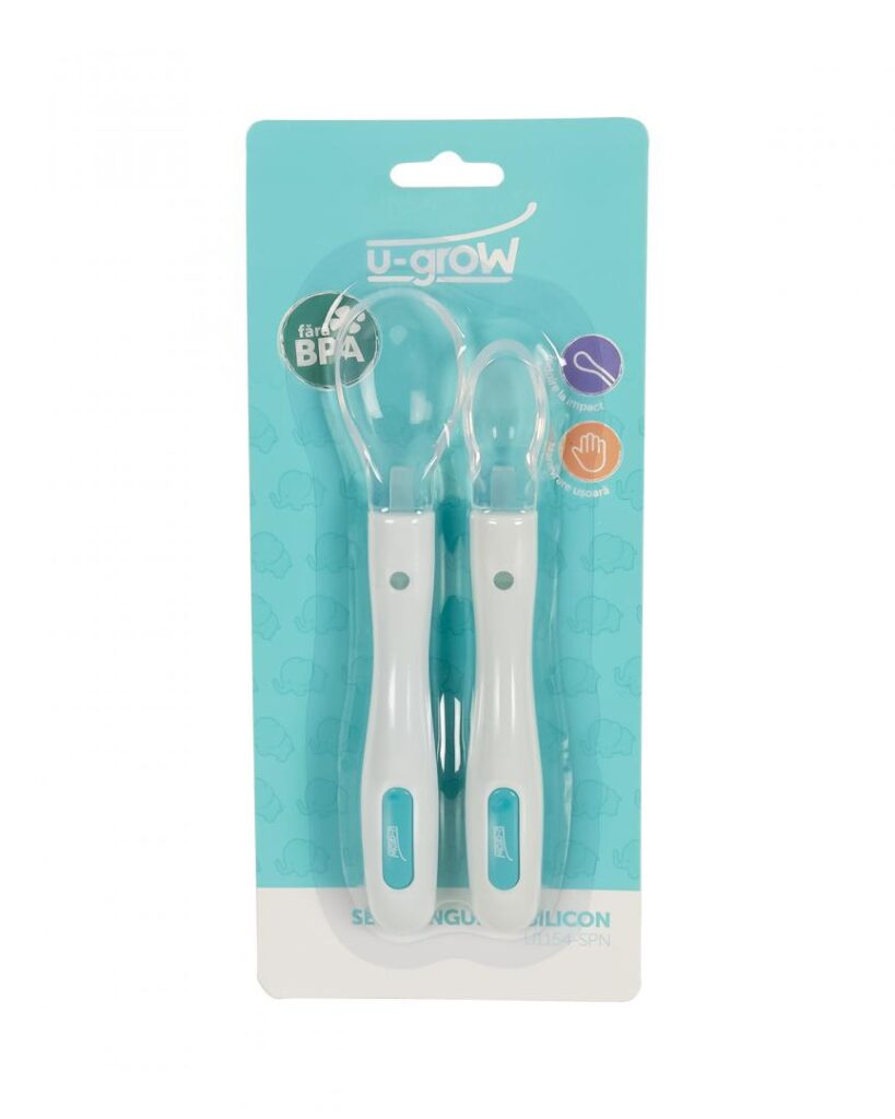 Set 2 lingurite silicon, U-Grow