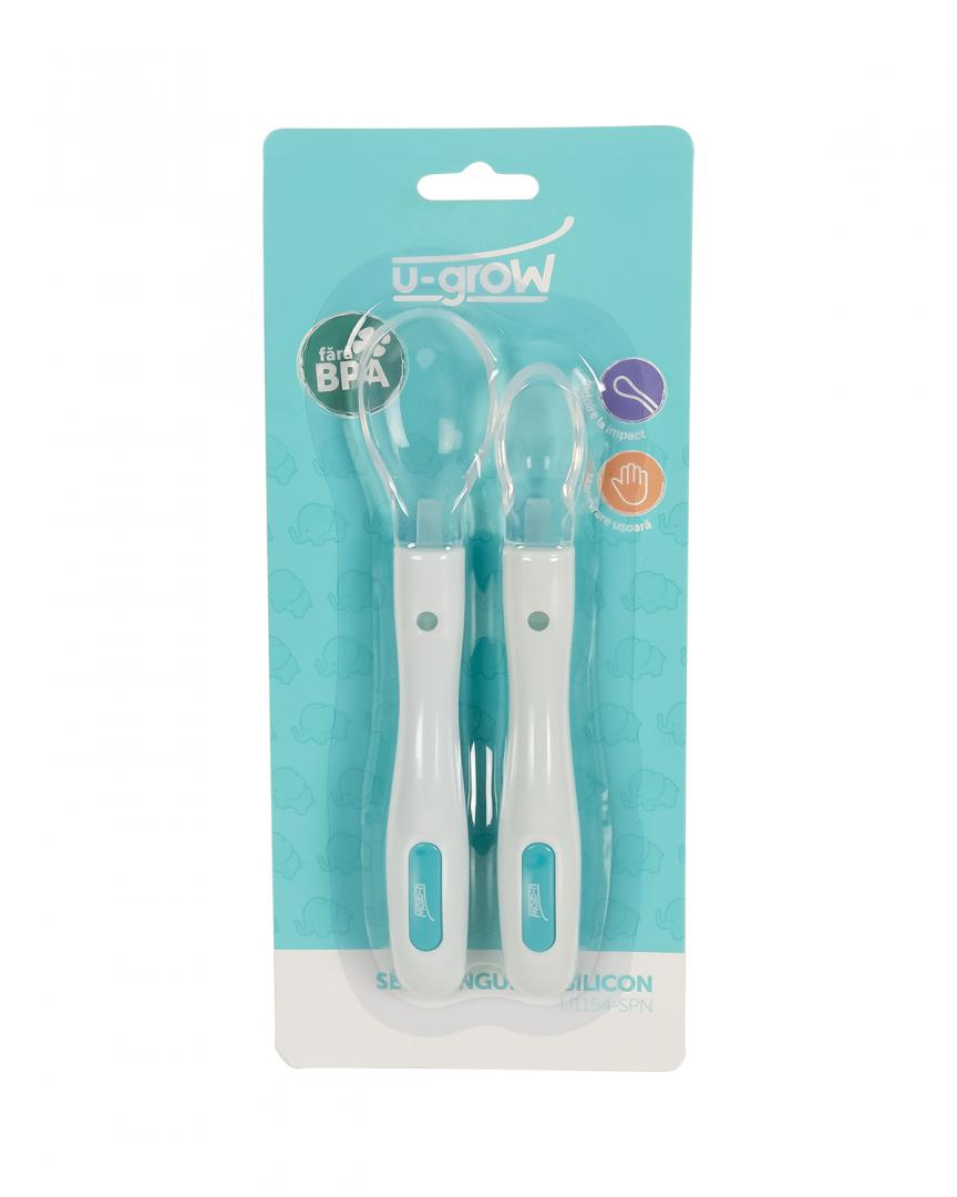 Set 2 lingurite silicon, U-Grow