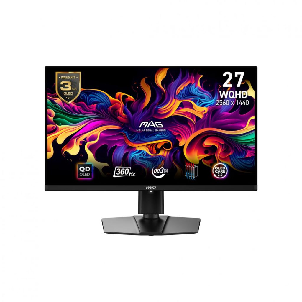 Monitor MSI 26.5″ MAG 271QPX QD-OLED