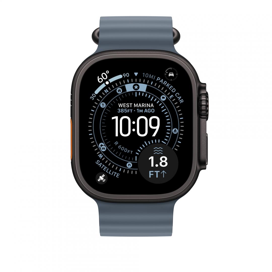 AW BAND 49MM OCEAN ANCH BLUE BK TITAN XL - imagine 2