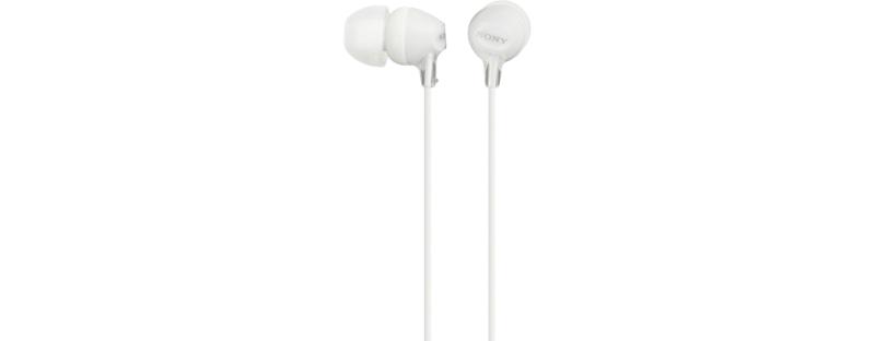 HEADPHONES SONY MDR-EX15 AP WHITE