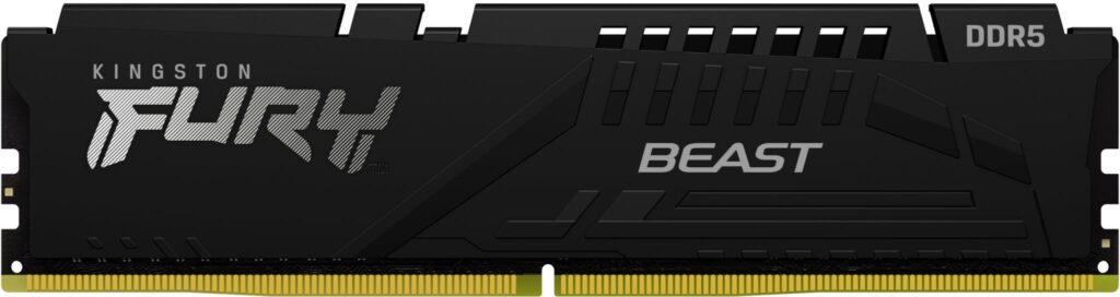 Memorie DDR Kingston – gaming FURY Beast 32GB DDR5 6000MHz CL30 „KF560C30BBE-32”