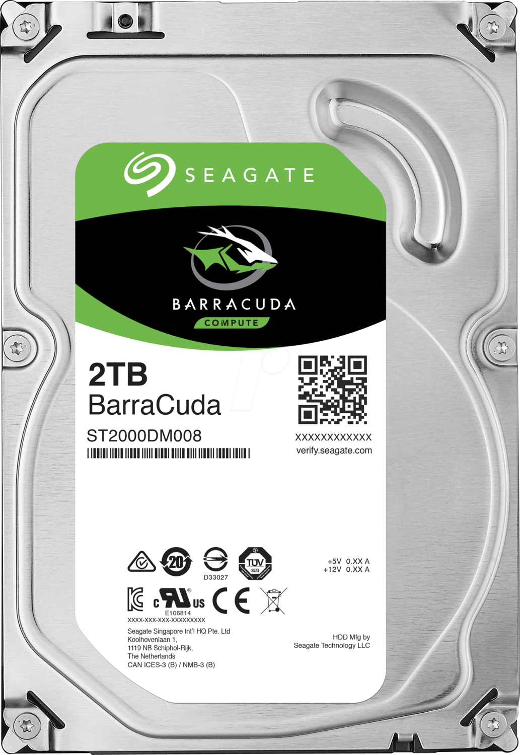 Hard disk Seagate BarraCuda 2TB