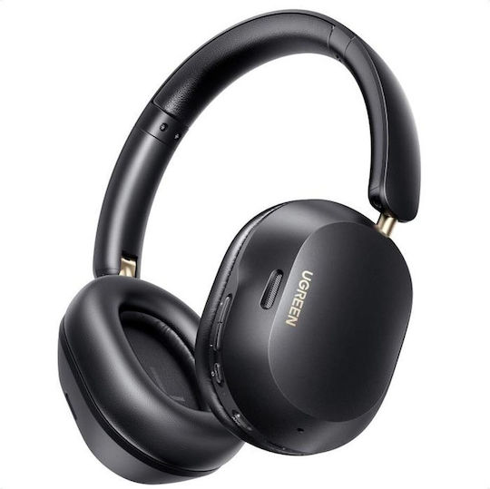 CASTI Ugreen, "HP203" HiTune Max5c Hybrid 40mm drivers, 45 ore baterie, incarcate USB Type-C, Over Ear, bluetooth 5.4, 3D Spatial Audio, ANC noise cancelling , negru, "35757", (timbru verde 0.18 lei) - 6941876237579