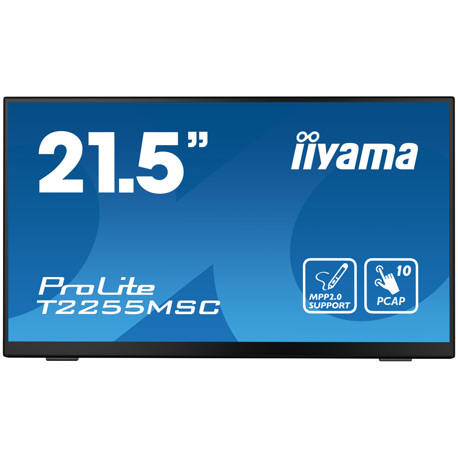 Monitoare LED iiyama T2255MSC-B1 „T2255MSC-B1” (timbru verde 7 lei)