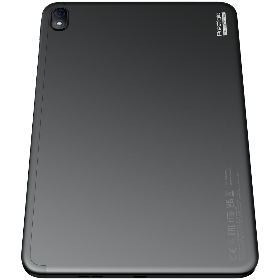 Prestigio Solutions Virtuoso 10.36inch tablet T618 6GB+128GB, 1200*2000K IPS panel 400cd/m2,TP incell,Camera Front 5MP+ Rear 8MP, 8000mAh Battery,Dual Wifi,BT5.0, GPS,FM,15W fast charging,2G/3G/4G ,White CtoC USB cable,TPU case, Android13 - imagine 5
