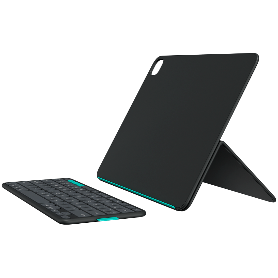 LOGITECH FLIP FOLIO - GRAPHITE - US - BT - INTNL-935OLD948 - IPAD PRO&AIR 13 INCH,PIZZA BOX - imagine 2