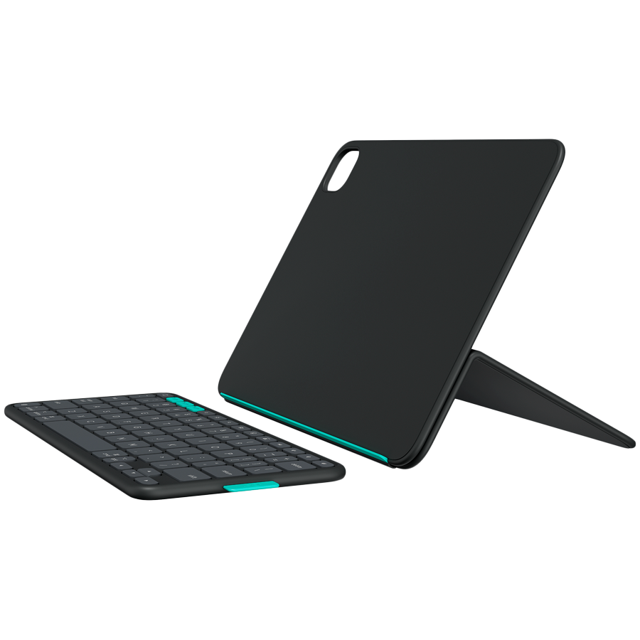 LOGITECH FLIP FOLIO - GRAPHITE - US - BT - INTNL-935OLD948 - IPAD PRO11&AIR11/5TH,PIZZA BOX - imagine 2