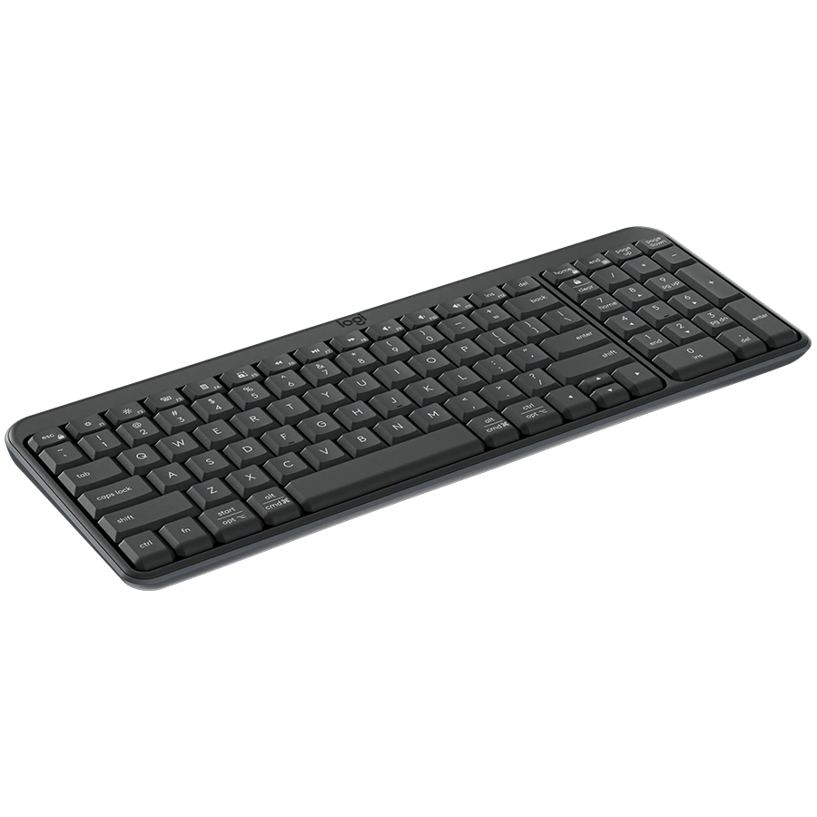 LOGITECH K250 - GRAPHITE - US INT'L - 2.4GHZ/BT - INTNL-973 - imagine 2