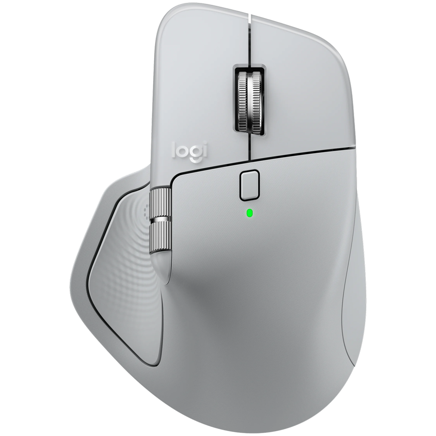 LOGITECH MX Master 4 for Mac - WHITE SILVER - BT - EMEA28i-935