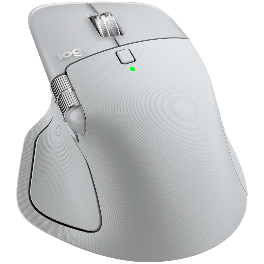 LOGITECH MX Master 4 for Mac - WHITE SILVER - BT - EMEA28i-935 - imagine 2