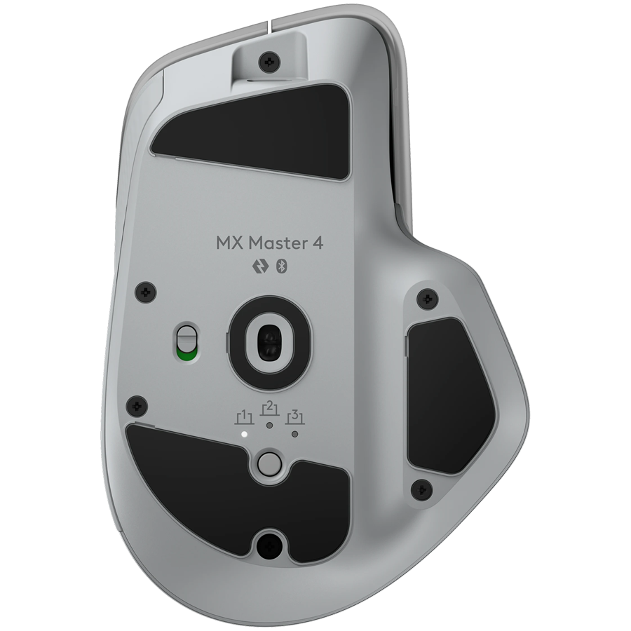 LOGITECH MX Master 4 for Mac - WHITE SILVER - BT - EMEA28i-935 - imagine 4