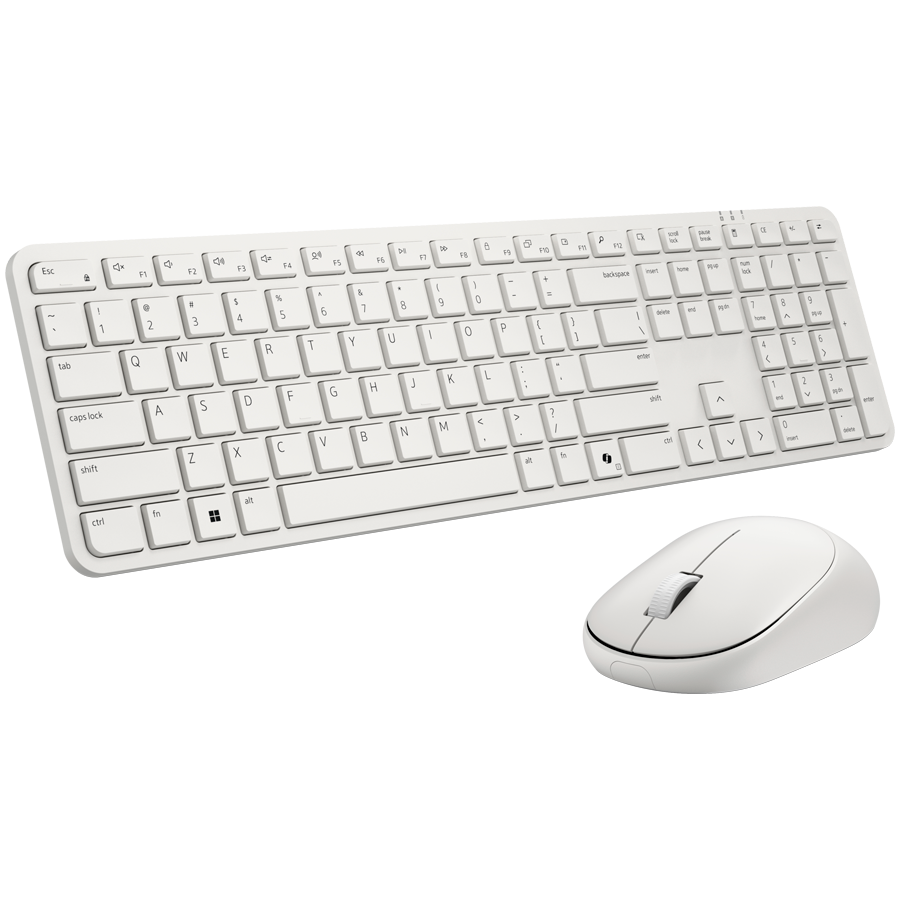 Set tastatură și mouse Dell KM526 Light Ash wireless - imagine 2