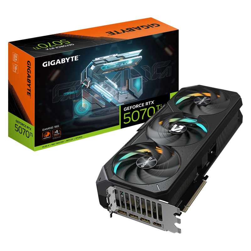 GIGABYTE GeForce RTX 5070 Ti GAMING 16G