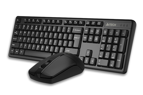 Kit A4Tech 3330N WS, negru - imagine 2