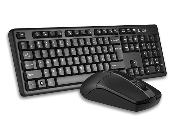 Kit A4Tech 3330N WS, negru - imagine 3