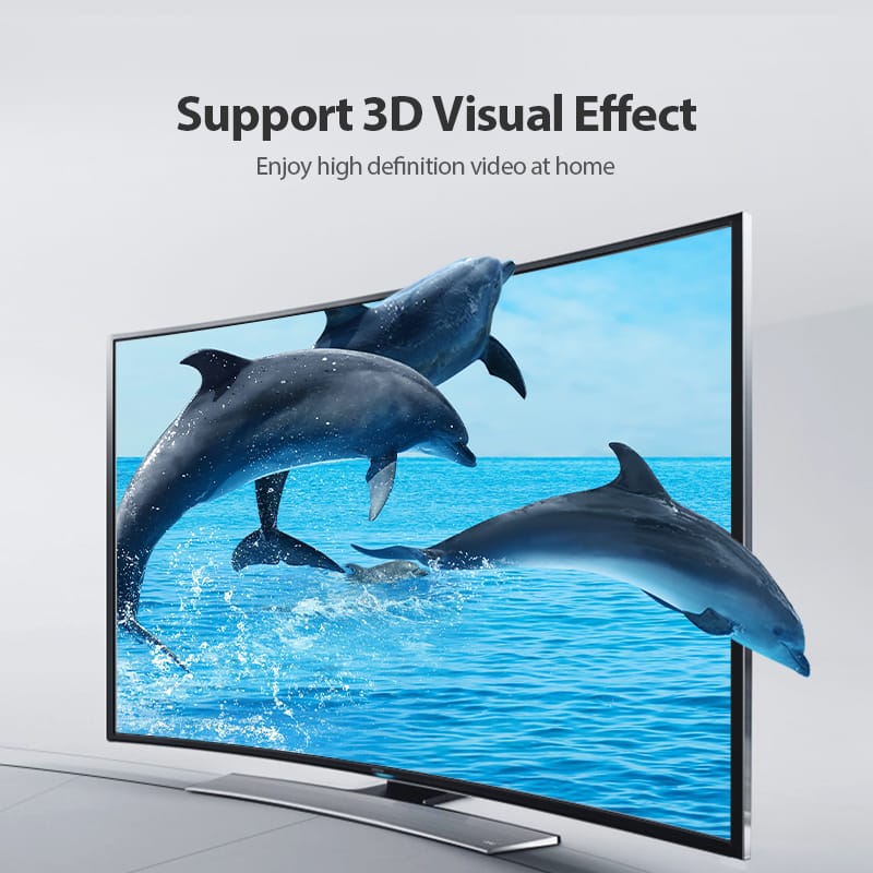 Cablu video Vention, HDMI(T) la HDMI (T), 1m, rezolutie 4K la 60Hz, negru, "AAIBF" (timbru verde 0.08 lei) - 6922794741560 - imagine 5